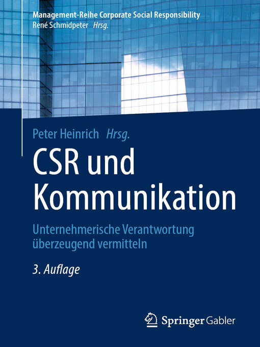 Title details for CSR und Kommunikation by Peter Heinrich - Available